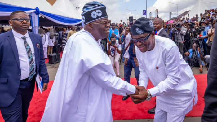 Tinubu receives Wike, Akpabio, Umahi in Aso Rock