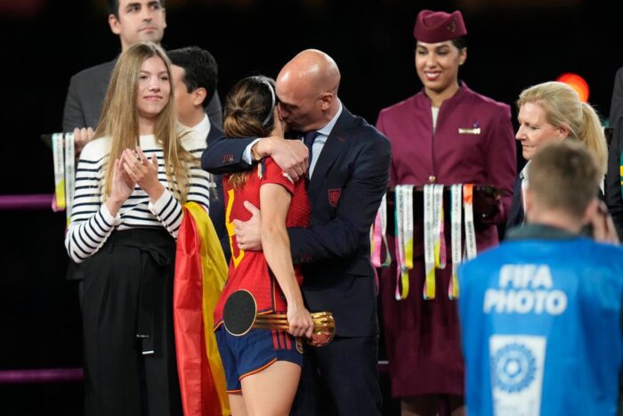 Spanish judge wants Rubiales to face trial for kissing female footballer