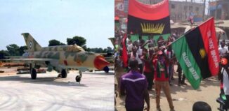 Air Force deploys fighter jets against IPOB, destroys hideouts