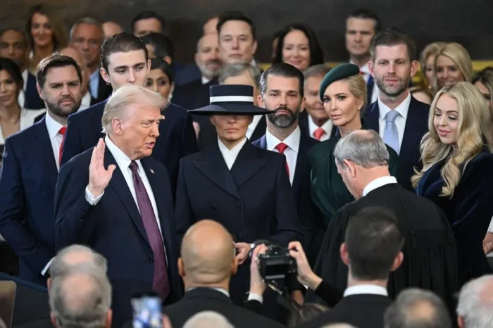Donald Trump sworn in as 47th President