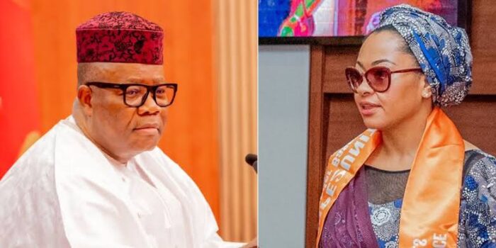 Court bars Akpabio, Natasha from speaking to press about ongoing case