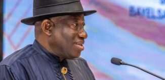Jonathan warns against Nigeria becoming a one-party state