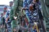 June 12 protest: Security forces barricade National Assembly gate
